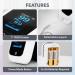 Blaux Finger Pulse Oximeter - Portable Oxygen Monitor | Accurate Blood Oxygen Saturation Device for Seniors | Battery-Powered Digital Display Oximetry Monitor - Buy Online on GoSupps.com