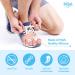 Hilph Bunion Corrector & Toe Straightener for Men and Women 4 Big & 2 Middle Gel Toe Separators Minimally Invasive Hallux Valgus & Hammer Toe Straightener-White - Buy Online on GoSupps.com