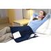 Ruqiji 17''x33'' XXXL King Size Heating Pad - Fast-Heating Technology, 6 Temp Settings - Flannel Electric Pad for Pain Relief in Back, Neck, Shoulders, Abdomen, Legs (Dark Blue) - Buy Online on GoSupps.com