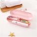 JSY Pink Electric Toothbrush Case - Universal Portable Holder for Travel & Home - Toothpaste Storage Box - Buy Online on GoSupps.com