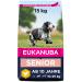 Eukanuba dog food with fresh chicken for medium -sized breeds premium dry food for senior dogs 15 kg senior chicken 15 kg (1 Pack)