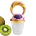 Buy Fruit Pacifier Feeding Silicone Teether | Safe Soft Silicone Feeder for Fruits & Vegetables - Shenrongtong Pink - Buy Online on GoSupps.com