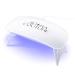 Gel Nail UV LED Light/Adora Couture - 6w Personal Portable Led Nail Lamp for Curing Gel Nail Art Polish Stickers and Strips - Max 2 Timers (45s / 60s) Mini UV Nail Lamp 6W White