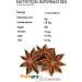 PureGro STAR ANISEEDS 50g 100% Natural Quality Product. - Buy Online on GoSupps.com