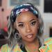 SYMEIW Short Silver Grey Wavy Headband Wig For Black Women Curly Half Wigs With Headband Attached Synthetic Wrap Wigs Turban Wigs For Women(Gray)…