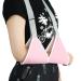 Arm Shoulder Sling - Elbow Support Lightweight Ergonomic Design Arm Shoulder Sling Adjustable Soft Padded Sprain Fracture Brace for Children and Adult (Pink)