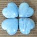Natural Crystal Rough 3pcs Natural Celestite Stone Crystals Heart Blue Calcite Palm Meditation Chakras Healing Crystals - Buy Online on GoSupps.com