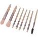 HUSHUI Makeup Brush Set Soft Bristles Ergonomic Handle Portable Cosmetic Brushes for Loose Powder Concealer Eyeshadow - Buy Online on GoSupps.com