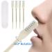 2-in-1 Nasal Hair Cutter - 2024 Double-Sided Nose Hair Trimmer & Ear Spoon | 360 Rotating Manual Shaver for Men & Women - Portable & Efficient (White - Buy Online on GoSupps.com