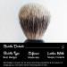PB2 Best Badger Shaving Brush | Classic Black Resin Wet Shaving Brush for Men - International Shipping Available - Buy Online on GoSupps.com