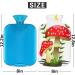 Red Mushroom Hot Water Bottle with Cover - 2L PVC Hot Water Bag for Pain Relief Heat Compress & Cold Therapy - International Shipping Available - Buy Online on GoSupps.com