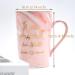 Shop Bokalaka Pink Ceramic Coffee Cup for Mom - Perfect Mother's Day Gift | 400ml with Lid Spoon & Gift Box - Best Mom in the World! - Buy Online on GoSupps.com