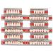 Angzhili 84 Pcs Dental Acrylic Resin Denture False Teeth Set - 23 Shade A2 Upper + Lower Dental Materials - Buy Online on GoSupps.com