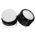minkissy Makeup Powder Body Powder Loose Powder Butter Plastic Jars Makeup Container Plastic Containers Empty Powder Jar Small Jar Mushroom Head Compact Powder Bottle Baby With Cover Lotion