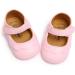MASOCIO Baby Girl Mary Jane Shoes | Anti-Slip First Walking Shoes 12-18 Months Pink - Buy Online on GoSupps.com