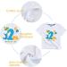 Dinosaur 2nd Birthday Shirt for Toddler Boy - 2 Year Old Party Tee in White 100% Cotton - Buy Online on GoSupps.com