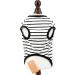 Smalllee Lucky Store: Summer Striped T-Shirts for Small & Medium Dogs Cats | Stylish Sleeveless Tees for Yorkies & Chihuahuas - Buy Online on GoSupps.com