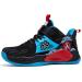 Adoff basketball shoes for children casual shoes board shoes sports shoes for students children's shoes 35 EU black blue