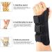 Offtrte Carpal Tunnel Splint - Adjustable Night Wrist Brace for Tendonitis Arthritis & Wrist Pain Relief - International Shipping - Buy Online on GoSupps.com