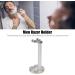 Buy Aznude Razor Plane Keeper Stand - Premium Metal Wet Shaver Holder for Men | Sturdy Base & Stylish Design | Essential Barber & Grooming Accessory - Buy Online on GoSupps.com