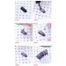 4 Pcs Nail Magnet Tool Set - High Quality Double Ended Magnet Wand for Cat Eye Gel Nail Art | Pure Vie - Buy Online on GoSupps.com
