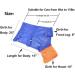 Cat Grooming Bag - Polyester Soft Mesh for Bathing, Injecting, Examining, Nail Trimming - Scratch & Bite Resistant - Buy Online on GoSupps.com