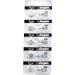346Tz 0% Mercury Low Drain Energizer Watch Battery 5 Pack