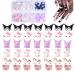 3D Kitty Cat Nail Art Charms 3D Cartoon Kawaii Tembelle Unicorns Nail Decorations for Nail Art Supplies Resin Nails Slime Rainbow Horse Charms Cute DIY Nail Accessories (42 Pcs) Kitty nail charms