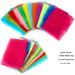 36 Pieces Colorful Silk Towels - Chiffon Dance & Juggling Scarves for Kids | 60x60cm Sensory Gymnastics Cloths - Buy Online on GoSupps.com
