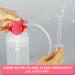 TSHAOUN 600ml Reusable Manual Pressure Cleaning System Portable Kit with 3 Heads + 1 Storage Bag Douche for Women Home Cleansing Tool with Long Tube Hose Nozzle for Ladies Adults Daily Care (600ml) - Buy Online on GoSupps.com