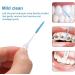 EIHI 100 Silicone Toothbrush & Interdental Brush Set - Portable Multi-Purpose Floss Tool for Effective Oral Care - Buy Online on GoSupps.com