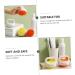 Frcolor Shampoo Massage Brush - Children's Hair Bathing Accessory Wet & Dry Head Skin Massager | 8x8x8.1cm Orange - Buy Online on GoSupps.com