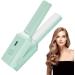 Curling Iron for Short Hair 2-in-1 Hair Straightener and Curler Safe Professional Curling Wand for Women of Straight and Curly Hair Kagrote Green - Buy Online on GoSupps.com