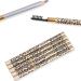 Baluue 2pcs Eyebrow Pen with Brush Eyebrow Pencil Long Lasting Waterproof Eyebrow Makeup Brown #5 1 count (Pack of 1) Marrom 5 - Buy Online on GoSupps.com