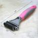 2-in-1 Pet Dematting Comb for Cats & Dogs - Safe Grooming Tool for Mats & Tangles - Medium to Long Haired Pets - Pink - Buy Online on GoSupps.com