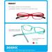 DOOViC 2 Pack Stylish Blue Light Blocking Reading Glasses for Women - 2.0 Strength - Buy Online on GoSupps.com