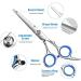 Hair Cutting Scissors Kit - Professional Hairdressing Shears for Men Women & Pets | Barber Salon Tools - Buy Online on GoSupps.com