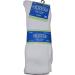 Men's Diabetic Socks King Size 13-16 Crew Length - 12 Pairs White - Buy Online on GoSupps.com