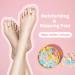Foot Soak Flower Soap Sheets - Moisturizing Pedicure Soaks for Softening Calluses | Relaxing Feet for Parties Birthdays & Sleepovers (100g - Blue Yellow Green Pink - Buy Online on GoSupps.com