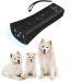 Anti Barking Device - Bark Begone - Ultrasonic Dog Barking Deterrent & 3 in 1 Bark Control Tool Pet Training Device Handheld Trainer Stop Barking & Repellent Indoor Outdoor (Black) Black-AA