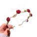 Valentine Hair Clips - Exquisite Red Rose Gold Metal Design - Elegant Hair Accessories for Women and Girls - Buy Online on GoSupps.com