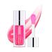 Hydrating Lip Glow Oil  Moisturizing Lip Gloss  Plumping Lip Oil  Non-Sticky Long Lasting Lip Oil Gloss  Transparent Lip Oil Tinted  Lip Plumper Gloss  Moisturize your lips and Reduce lip lines Raspberry(007)