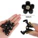 ATODEN Mini Flower Hair Clips - 10 Pack Rhinestone Tiny Claw Clips for Thin Hair - Cute Daisy Jaw Clips for Women, Girls, Kids & Teens - Black - Buy Online on GoSupps.com
