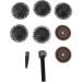 Eujgoov Kit de Dosettes de caf R utilisables 5 Pi ces Capsules de caf Rechargeables Vides avec Couvercles Cuill re Brosse pour Machines Scellage Efficace Capsules de Bricolage (BLACK) - Buy Online on GoSupps.com