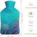 Hot Water Bottle with Lid - Butterfly Landscape Rubber Bag for Pain Relief Cramps & Foot Warmer | Hot and Cold Therapy - Buy Online on GoSupps.com