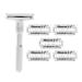 Adjustable Safety Razor - Classic Zinc Alloy for Men | Smooth Shaving & Easy Razor Removal - Buy Online on GoSupps.com