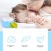 Minkissy Baby Powder Puff - Portable Skin-Friendly Container Box for Baby Bath & Body Powder - Buy Online on GoSupps.com