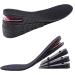 Height Increase Insoles for Men 4 Layers Shoe Height Inserts to Make You Taller Multi-Layer Invisible Boosting Lifts Soles for Women Kit with Air Cushion Heel Height 3.54 Inch 4-Layer