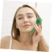 Beavorty 6 STK Hair Comb Massager & Scrubber - Electrical Scalp Tool for Women - Broad Tooth Trigger Point Massage and Face Stone Combing - Buy Online on GoSupps.com