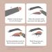 Rotatable Eyeshadow Stick with Soft Brush Head - Waterproof & Smudge Proof (02# Glass Ball) - Buy Online on GoSupps.com